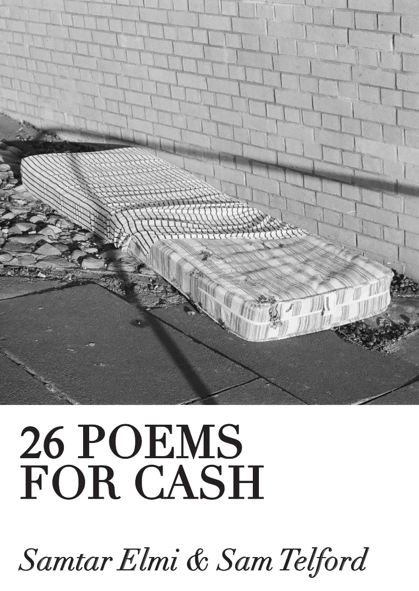 Cover of 26 Poems for Cash by Samatar Elmi and Sam Telford